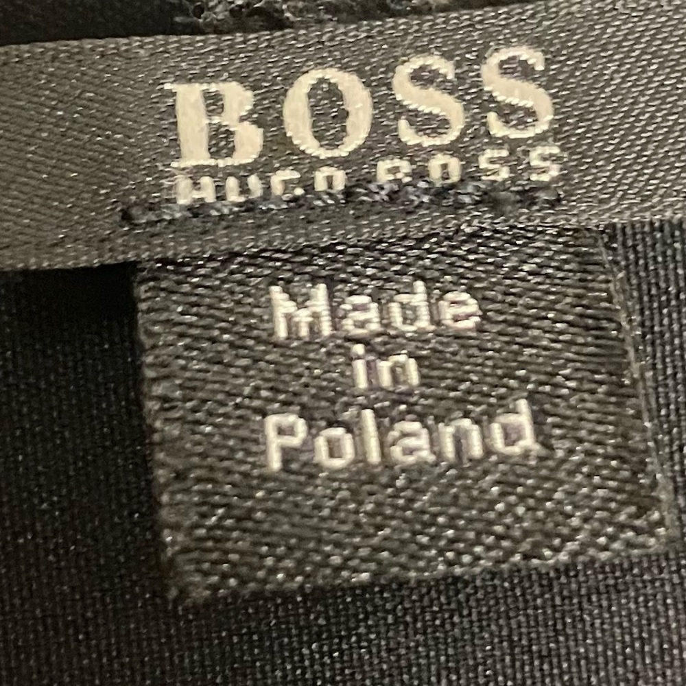 Hugo Boss | Black Long-Sleeve Belted Dress Size 4 - Picture 5 of 7